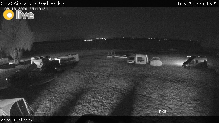 CHKO Pálava - Kite Beach Pavlov - 18.9.2026 v 23:45