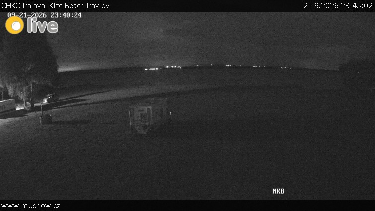CHKO Pálava - Kite Beach Pavlov - 21.9.2026 v 23:45