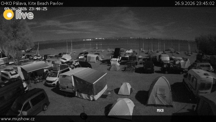 CHKO Pálava - Kite Beach Pavlov - 26.9.2026 v 23:45