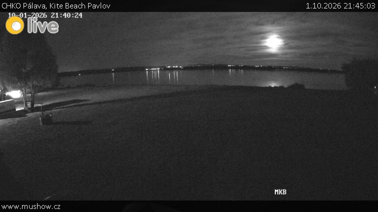CHKO Pálava - Kite Beach Pavlov - 1.10.2026 v 21:45