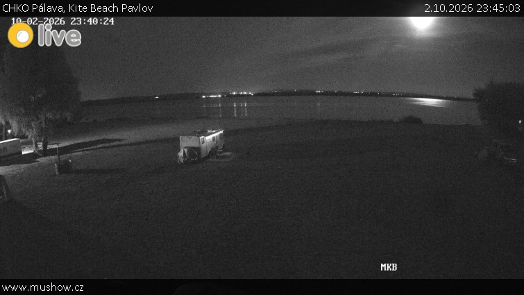 CHKO Pálava - Kite Beach Pavlov - 2.10.2026 v 23:45