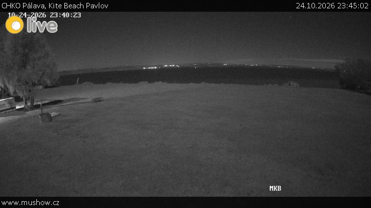 CHKO Pálava - Kite Beach Pavlov - 24.10.2026 v 23:45