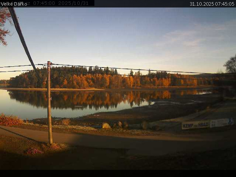 Velké Dářko - Velké Dářko - 31.10.2025 v 07:45 Velké Dářko - Velké Dářko - 31.10.2025 v 07:45