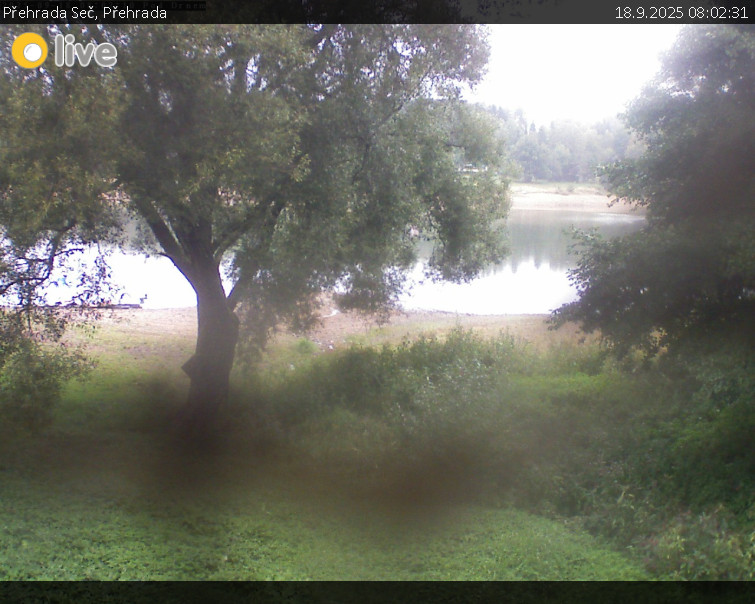 Přehrada Seč - Přehrada - 18.9.2025 v 08:02