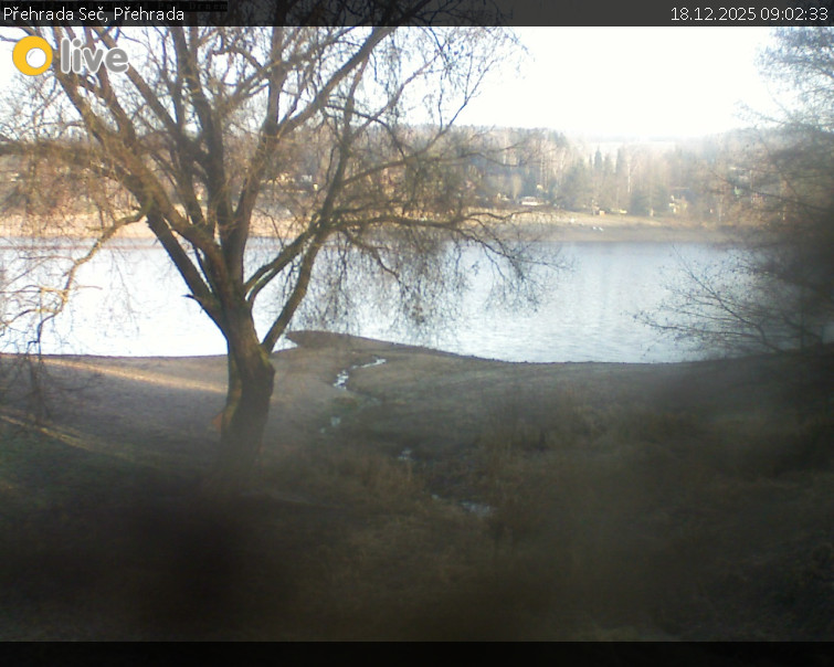 Přehrada Seč - Přehrada - 18.12.2025 v 09:02