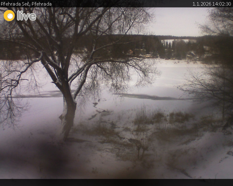 Přehrada Seč - Přehrada - 1.1.2026 v 14:02