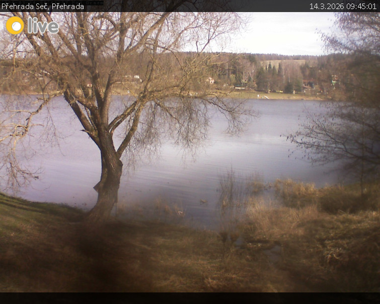 Přehrada Seč - Přehrada - 14.3.2026 v 09:45