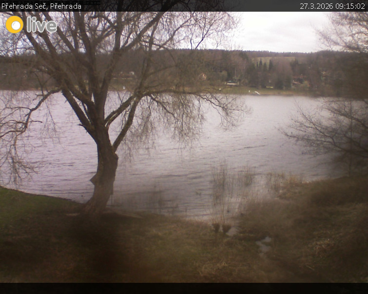 Přehrada Seč - Přehrada - 27.3.2026 v 09:15
