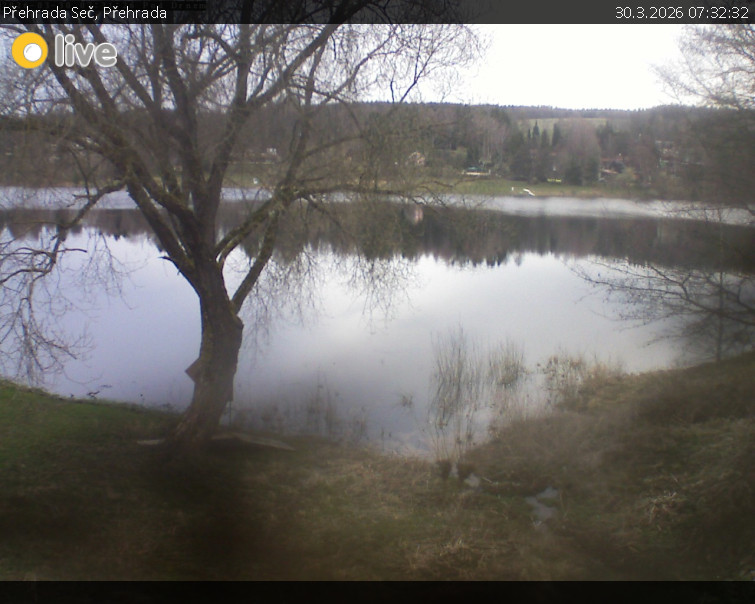 Přehrada Seč - Přehrada - 30.3.2026 v 07:32