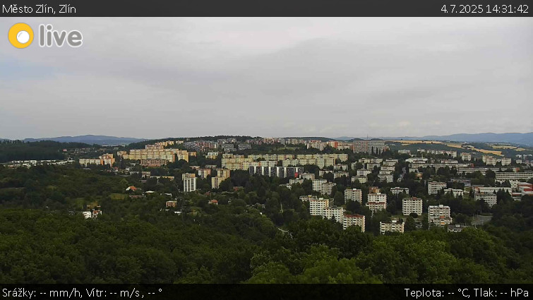 Město Zlín - Zlín - 4.7.2025 v 14:31 Město Zlín - Zlín - 4.7.2025 v 14:31