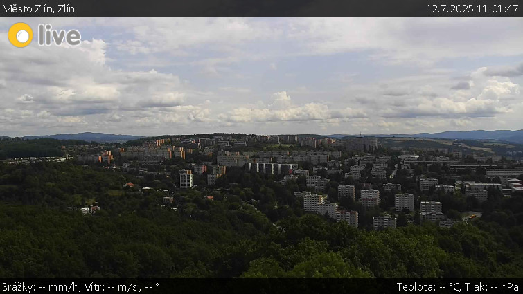 Město Zlín - Zlín - 12.7.2025 v 11:01 Město Zlín - Zlín - 12.7.2025 v 11:01