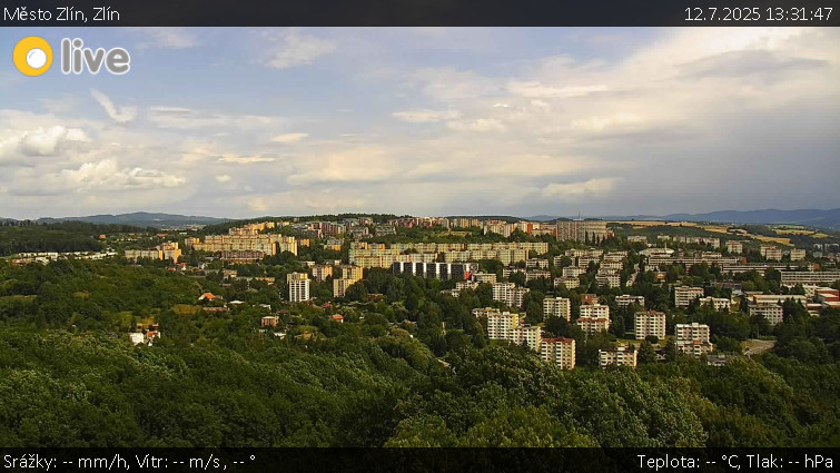 Město Zlín - Zlín - 12.7.2025 v 13:31 Město Zlín - Zlín - 12.7.2025 v 13:31