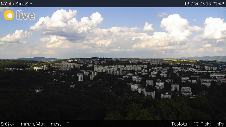 Město Zlín - Zlín - 13.7.2025 v 18:01 Město Zlín - Zlín - 13.7.2025 v 18:01