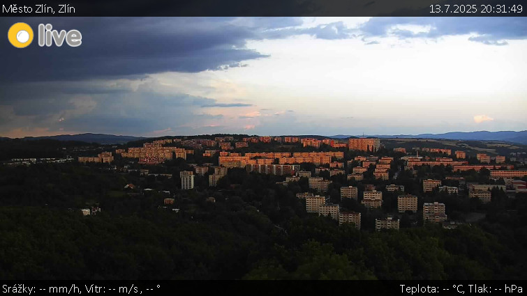Město Zlín - Zlín - 13.7.2025 v 20:31 Město Zlín - Zlín - 13.7.2025 v 20:31