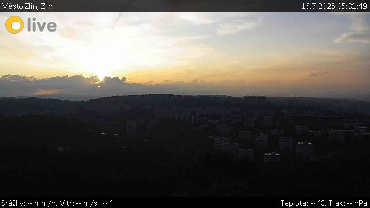 Město Zlín - Zlín - 16.7.2025 v 05:31 Město Zlín - Zlín - 16.7.2025 v 05:31