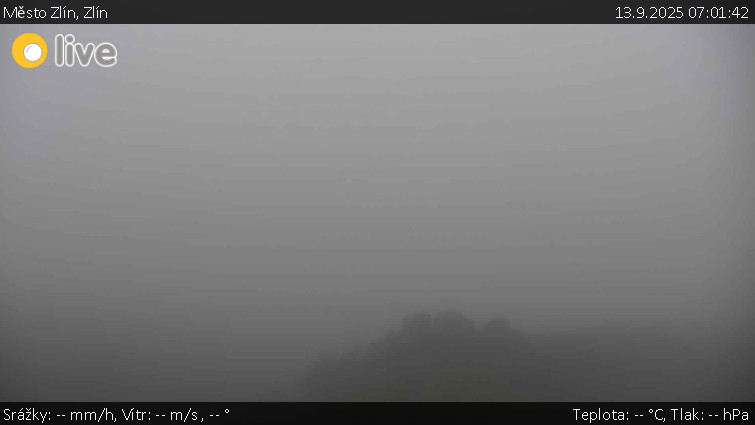 Město Zlín - Zlín - 13.9.2025 v 07:01 Město Zlín - Zlín - 13.9.2025 v 07:01