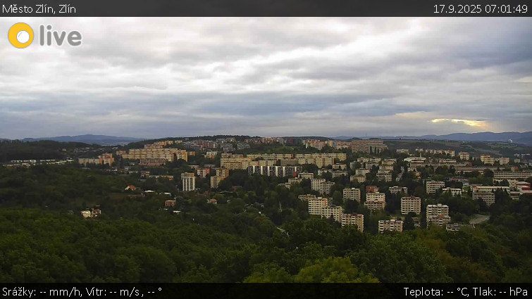 Město Zlín - Zlín - 17.9.2025 v 07:01 Město Zlín - Zlín - 17.9.2025 v 07:01