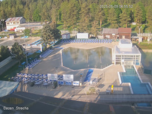 Termální koupaliště Vrbov - Celkový pohled - 9.5.2025 v 07:00