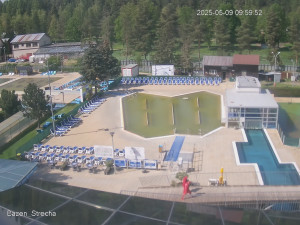 Termální koupaliště Vrbov - Celkový pohled - 9.5.2025 v 10:00