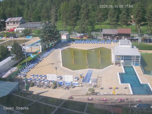 Termální koupaliště Vrbov - Celkový pohled - 15.6.2025 v 10:00