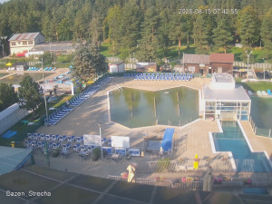 Termální koupaliště Vrbov - Celkový pohled - 15.8.2025 v 08:00