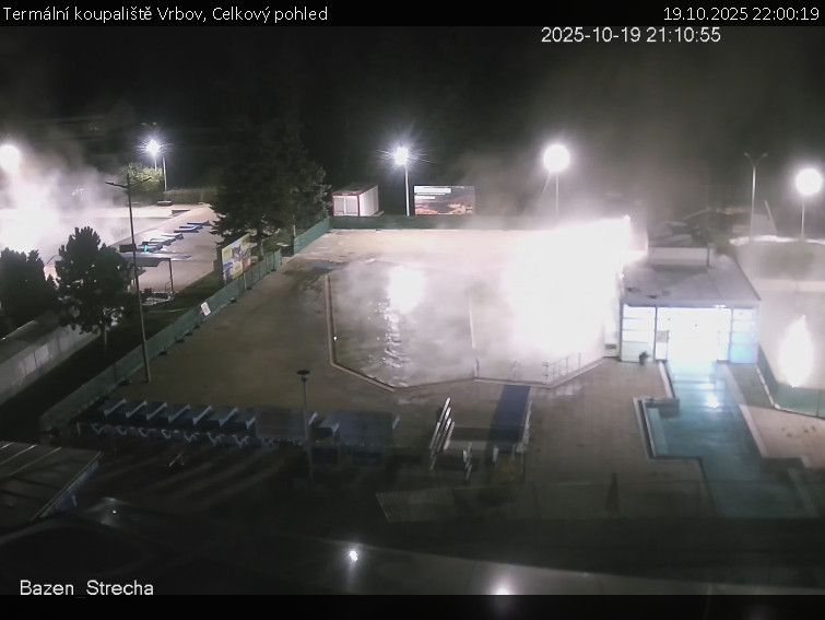 Termální koupaliště Vrbov - Celkový pohled - 19.10.2025 v 22:00 Termální koupaliště Vrbov - Celkový pohled - 19.10.2025 v 22:00
