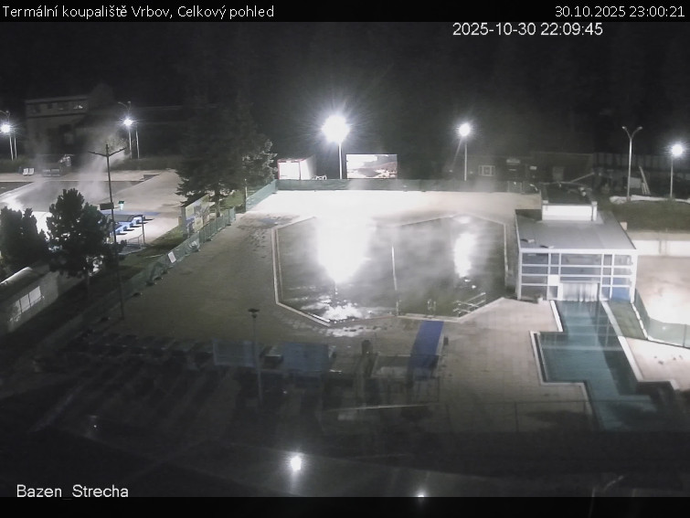 Termální koupaliště Vrbov - Celkový pohled - 30.10.2025 v 23:00 Termální koupaliště Vrbov - Celkový pohled - 30.10.2025 v 23:00
