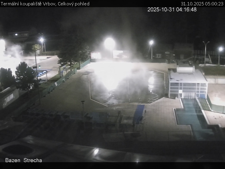 Termální koupaliště Vrbov - Celkový pohled - 31.10.2025 v 05:00 Termální koupaliště Vrbov - Celkový pohled - 31.10.2025 v 05:00