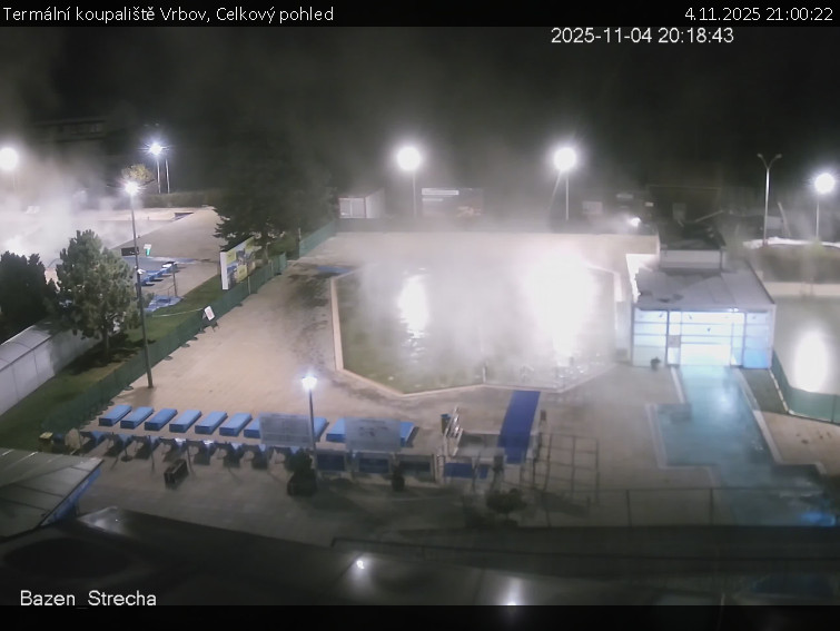Termální koupaliště Vrbov - Celkový pohled - 4.11.2025 v 21:00