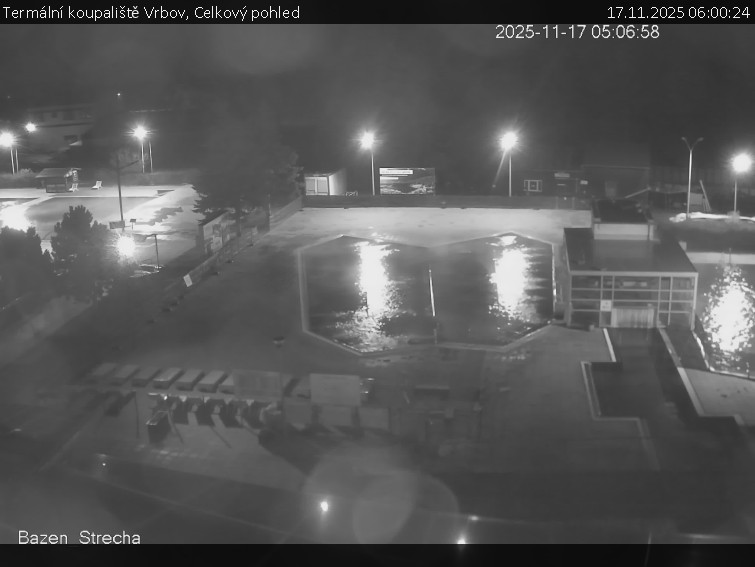 Termální koupaliště Vrbov - Celkový pohled - 17.11.2025 v 06:00