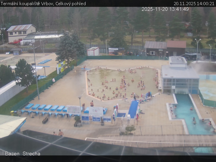 Termální koupaliště Vrbov - Celkový pohled - 20.11.2025 v 14:00