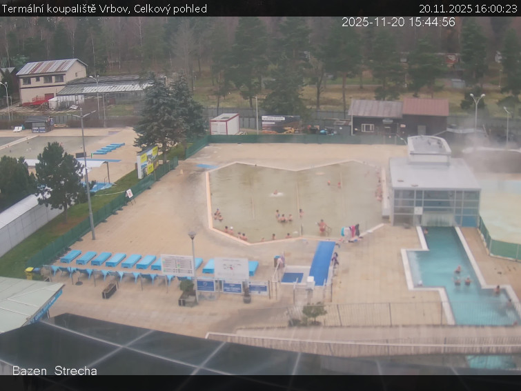 Termální koupaliště Vrbov - Celkový pohled - 20.11.2025 v 16:00