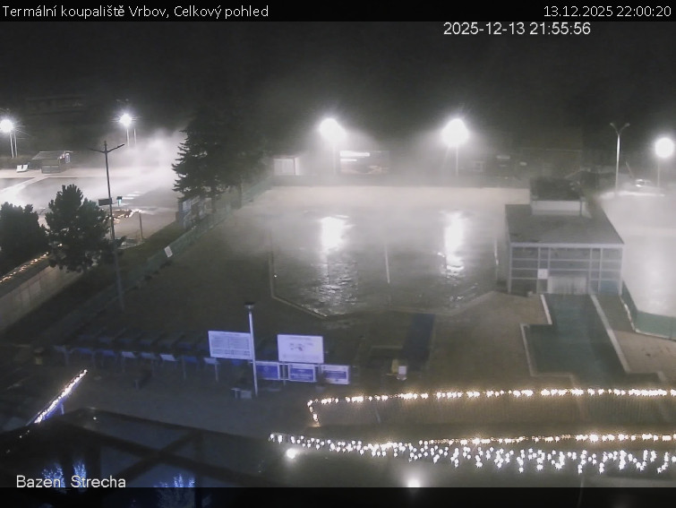Termální koupaliště Vrbov - Celkový pohled - 13.12.2025 v 22:00