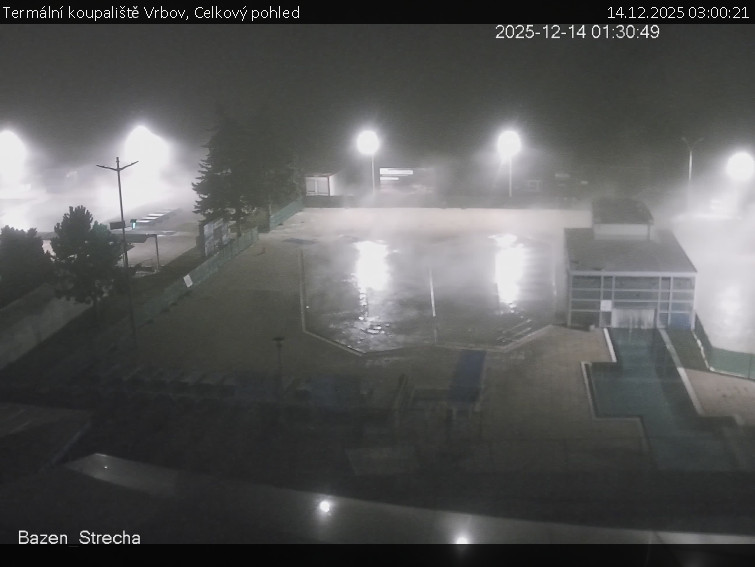 Termální koupaliště Vrbov - Celkový pohled - 14.12.2025 v 03:00