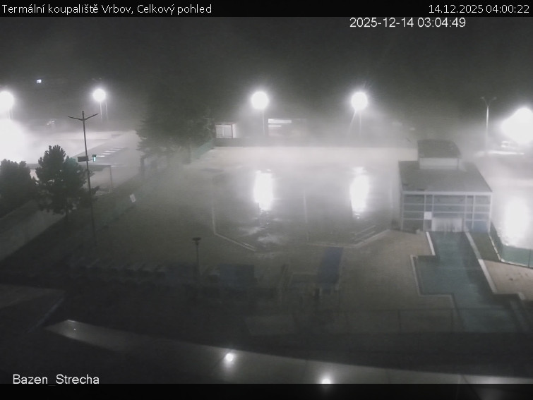 Termální koupaliště Vrbov - Celkový pohled - 14.12.2025 v 04:00