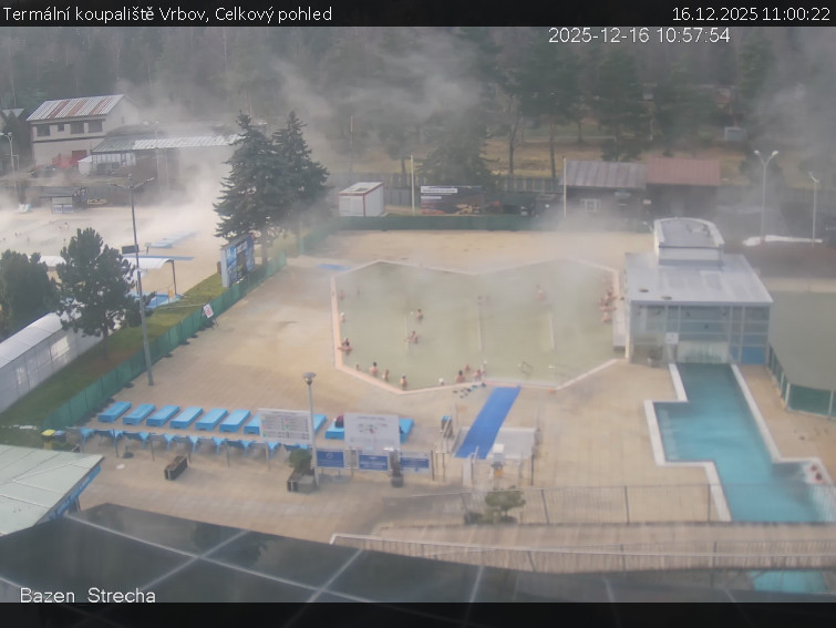 Termální koupaliště Vrbov - Celkový pohled - 16.12.2025 v 11:00