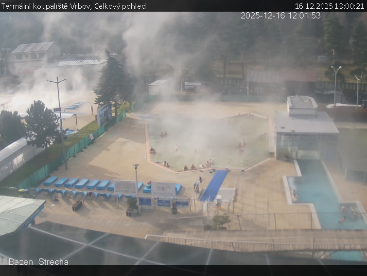 Termální koupaliště Vrbov - Celkový pohled - 16.12.2025 v 13:00