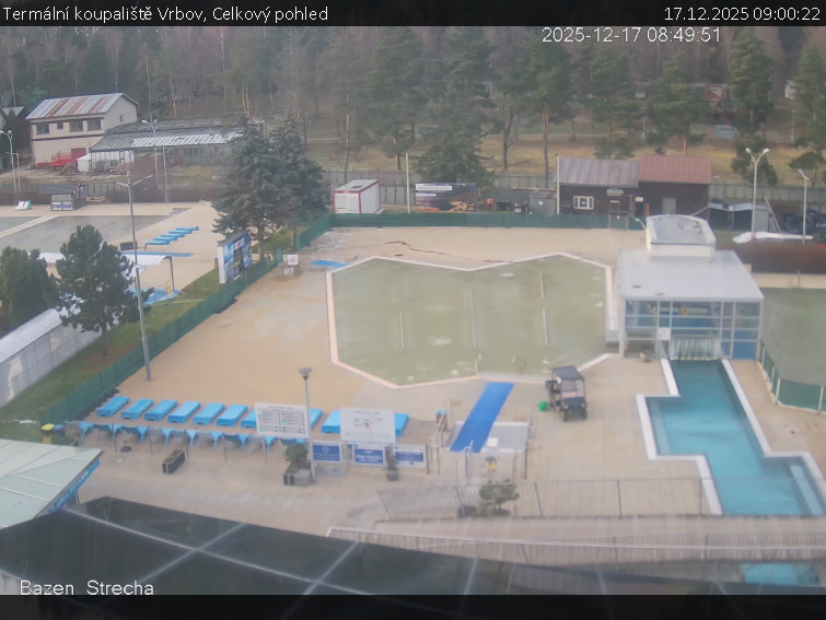 Termální koupaliště Vrbov - Celkový pohled - 17.12.2025 v 09:00