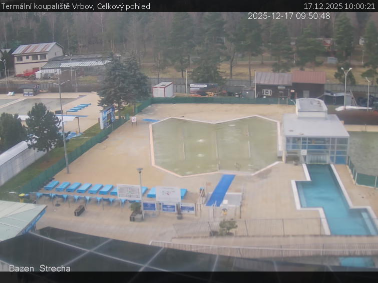 Termální koupaliště Vrbov - Celkový pohled - 17.12.2025 v 10:00