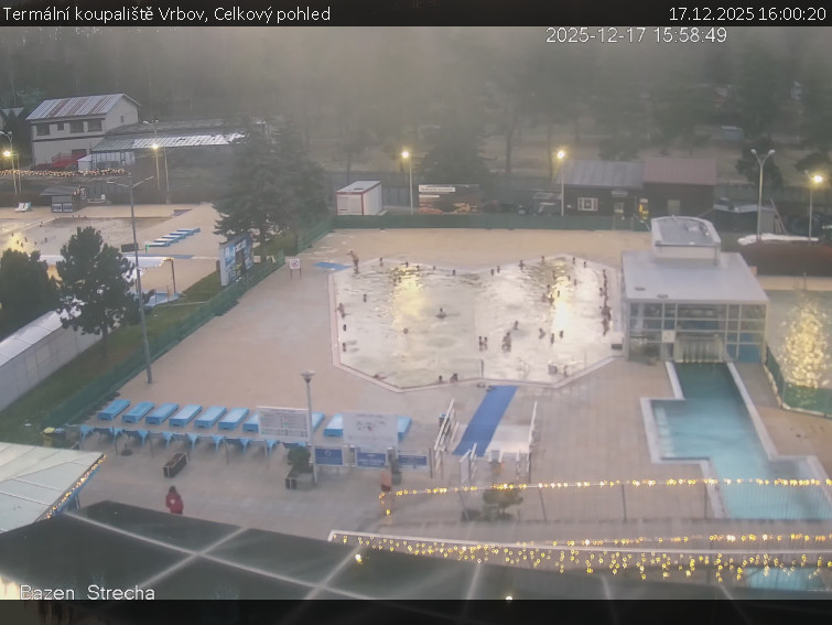 Termální koupaliště Vrbov - Celkový pohled - 17.12.2025 v 16:00