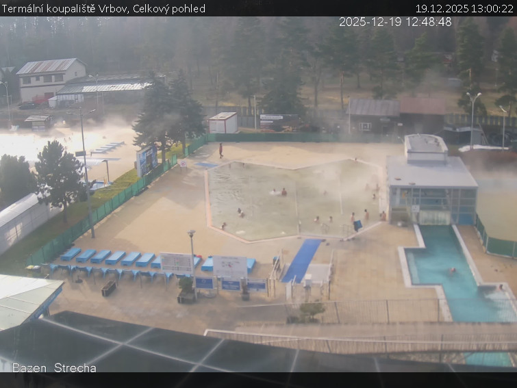 Termální koupaliště Vrbov - Celkový pohled - 19.12.2025 v 13:00
