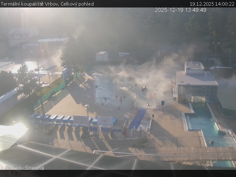 Termální koupaliště Vrbov - Celkový pohled - 19.12.2025 v 14:00