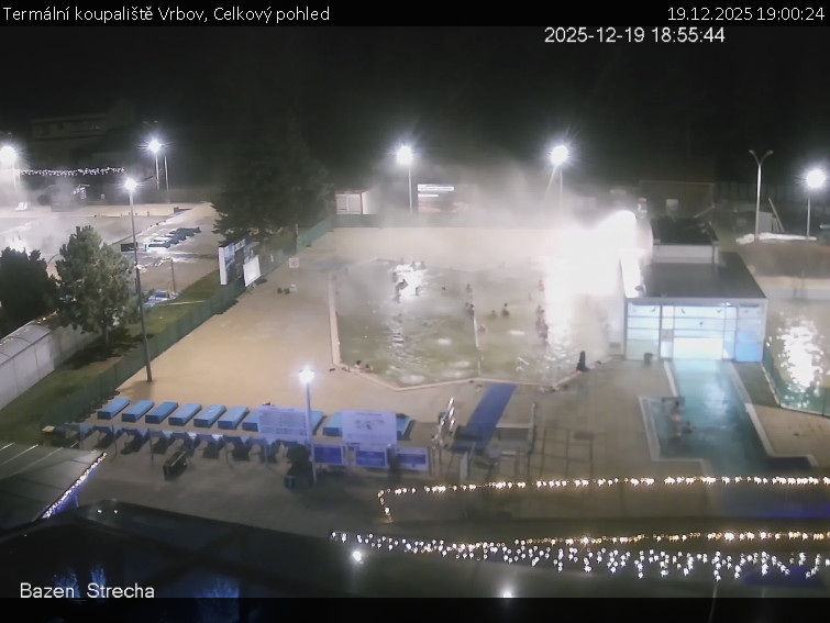 Termální koupaliště Vrbov - Celkový pohled - 19.12.2025 v 19:00