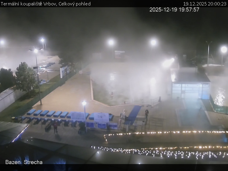 Termální koupaliště Vrbov - Celkový pohled - 19.12.2025 v 20:00
