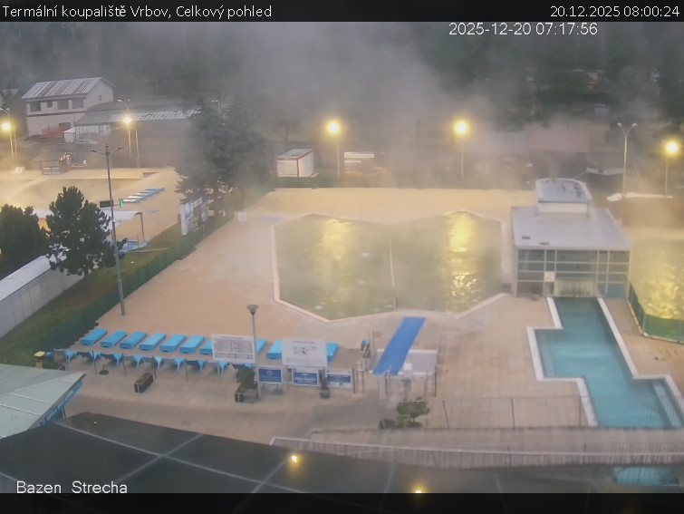 Termální koupaliště Vrbov - Celkový pohled - 20.12.2025 v 08:00