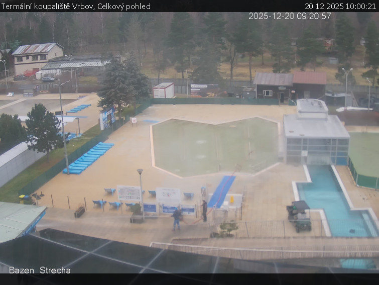 Termální koupaliště Vrbov - Celkový pohled - 20.12.2025 v 10:00