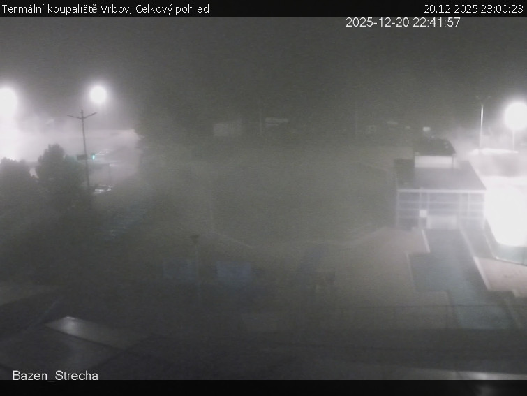 Termální koupaliště Vrbov - Celkový pohled - 20.12.2025 v 23:00