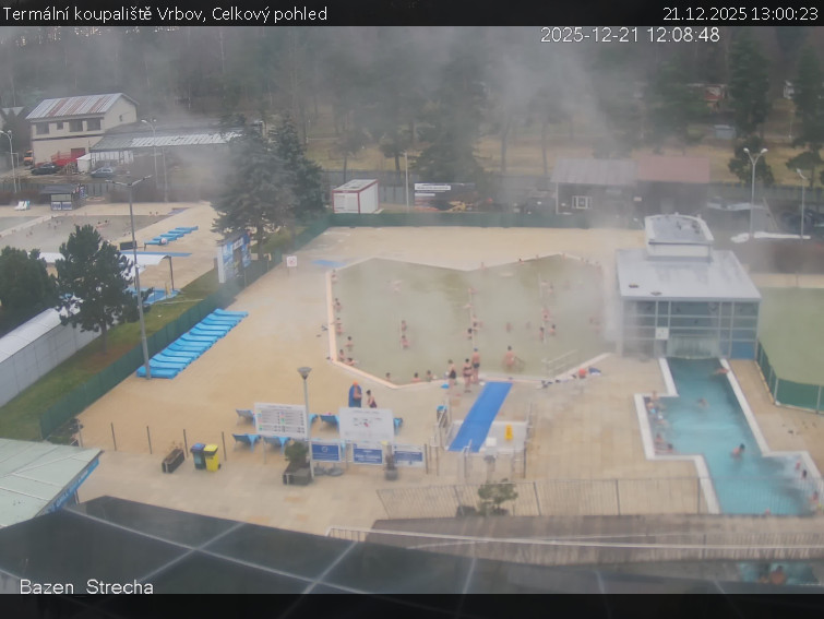 Termální koupaliště Vrbov - Celkový pohled - 21.12.2025 v 13:00