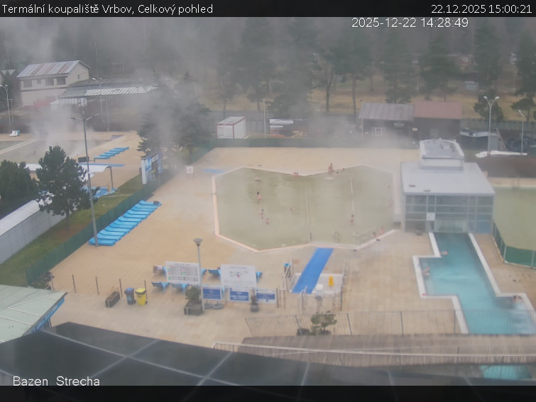 Termální koupaliště Vrbov - Celkový pohled - 22.12.2025 v 15:00