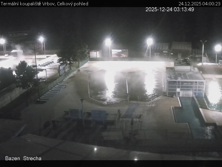 Termální koupaliště Vrbov - Celkový pohled - 24.12.2025 v 04:00